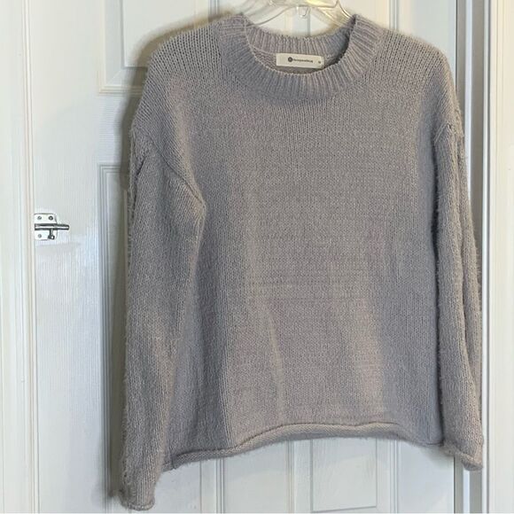 The Impeccable Pig Gray Sweater Size Medium - Picture 3 of 10
